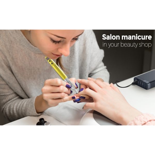 Cordless Electric USB Rechargeable Manicure Pedicure Set - Image 3